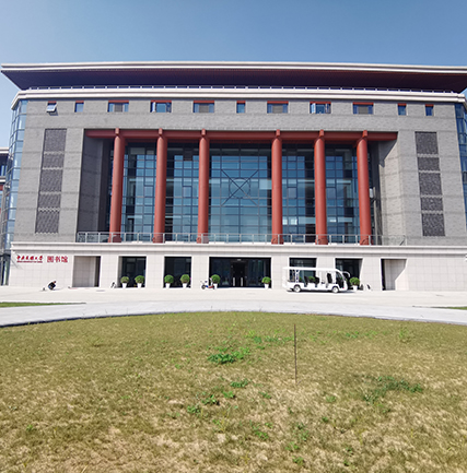 中央民族大學(xué)圖書館LED透明屏項目